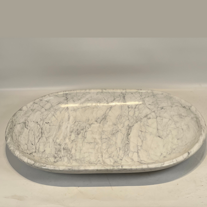 Oval Grey Platter