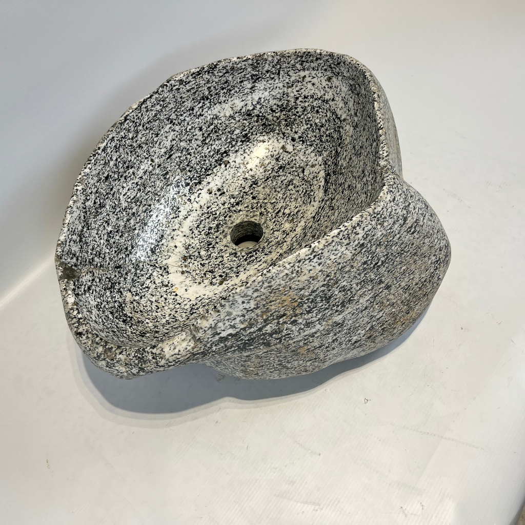 Speckled River Stone Sink