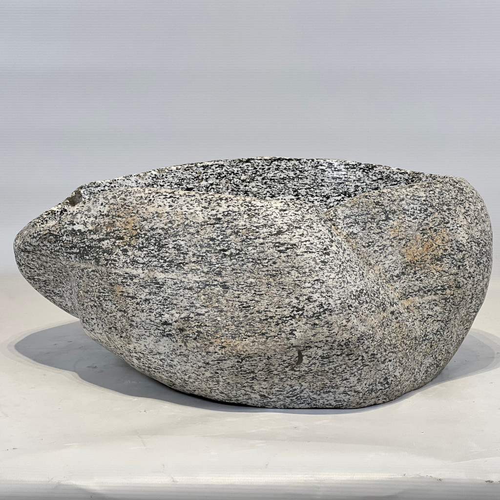 Speckled River Stone Sink