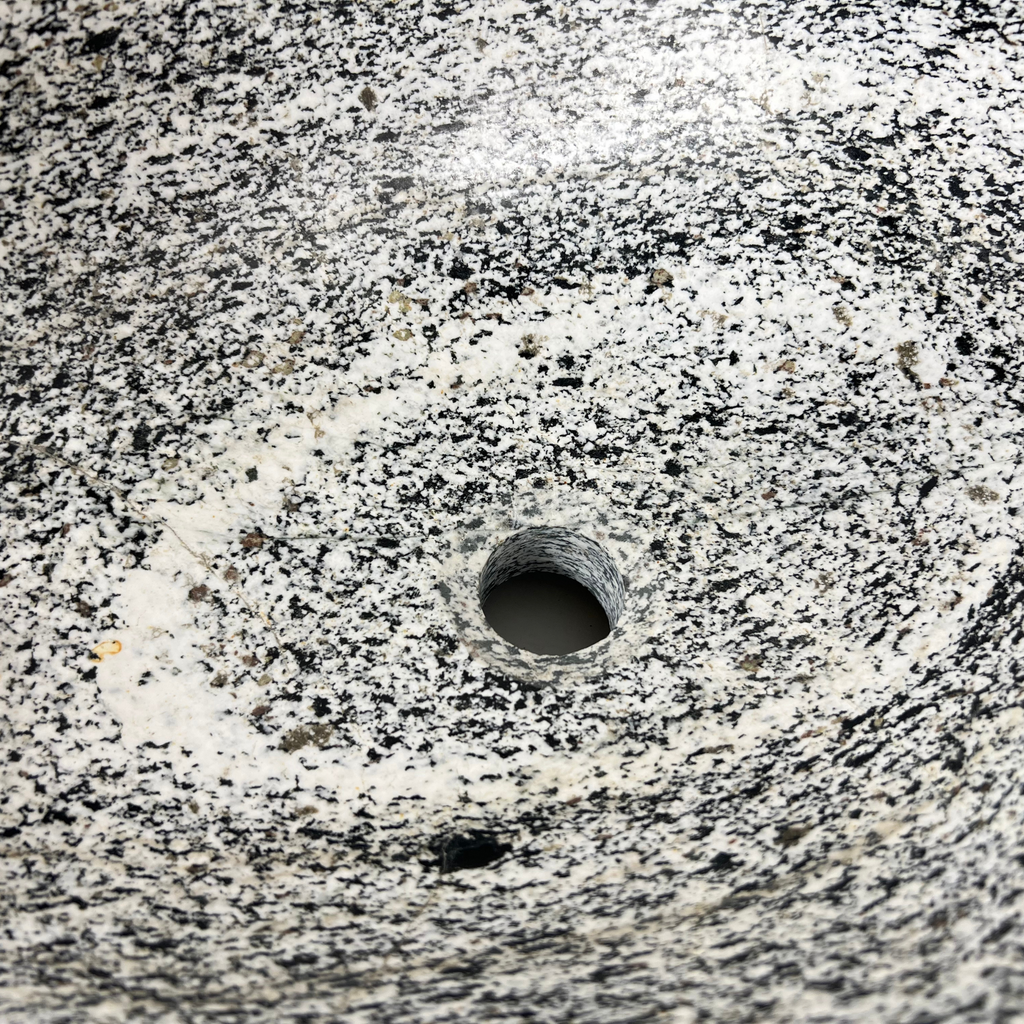 Speckled River Stone Sink