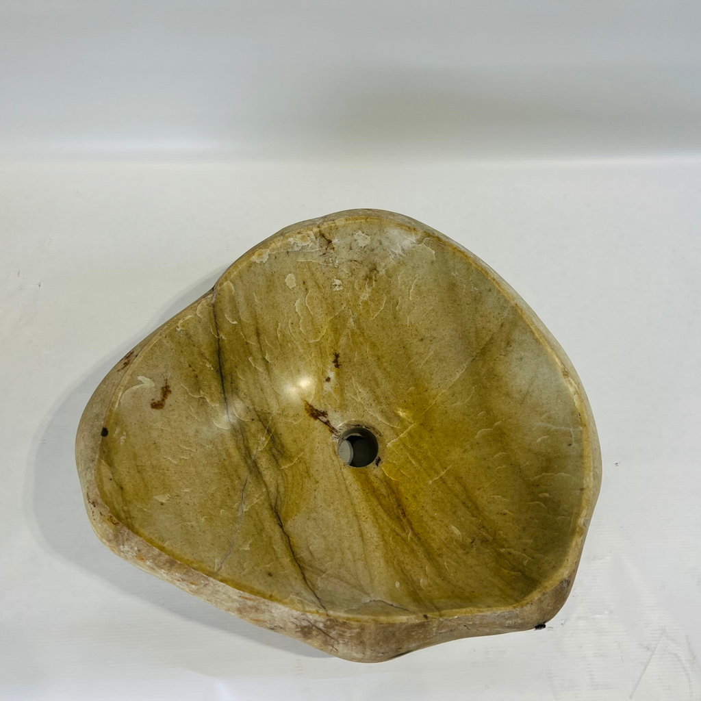 Honey Gold River Stone Sink