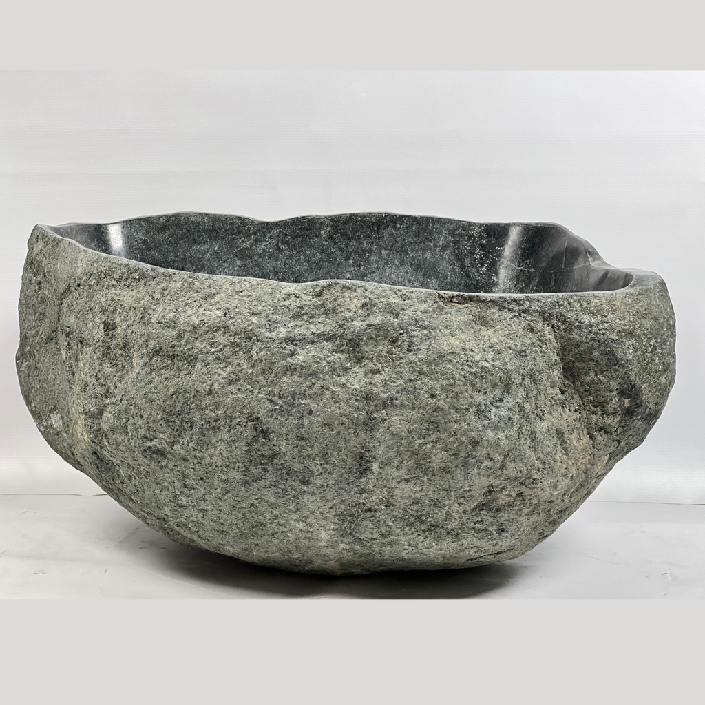 Deep Green River Stone Sink