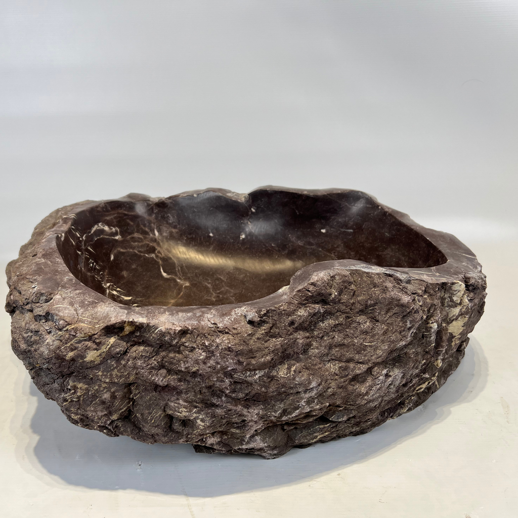 Wild Burgundy Riverstone Sink