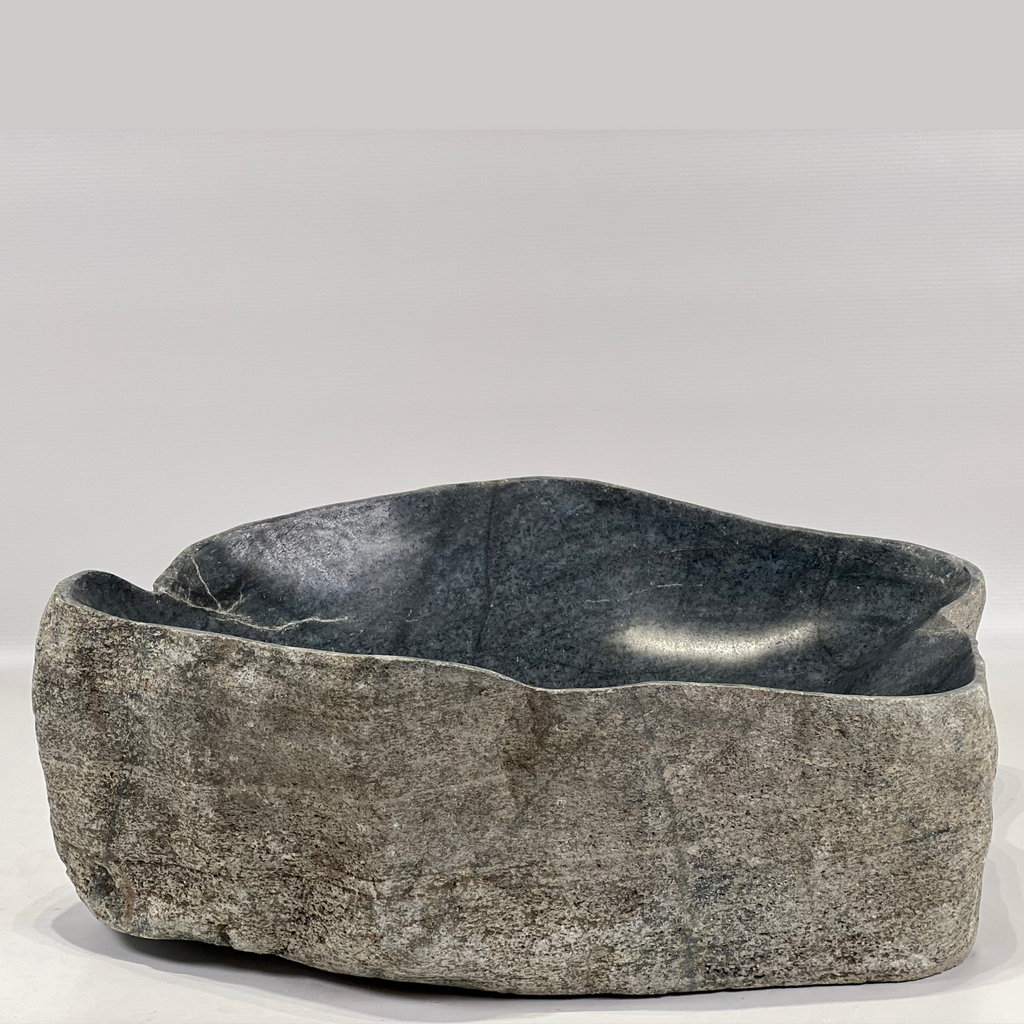 Deep Blue River Stone Sink