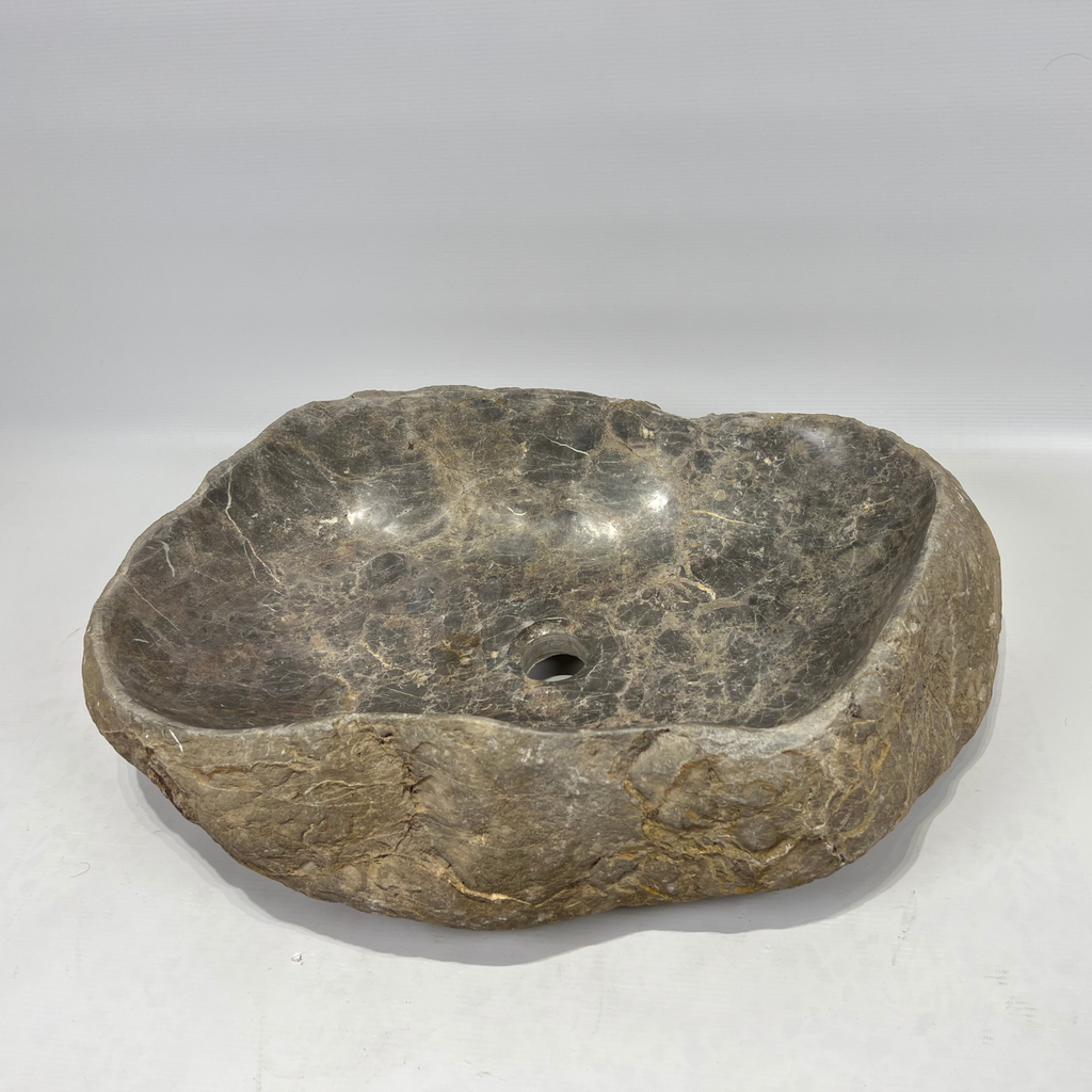 Walnut Webbed River Stone Sink