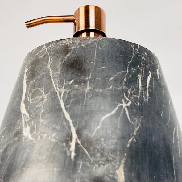 Bulged Copper Top Soap Dispenser