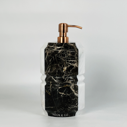Grooved Duo Tone Soap Dispenser