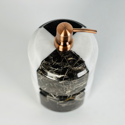 Grooved Duo Tone Soap Dispenser