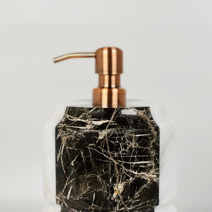 Grooved Duo Tone Soap Dispenser