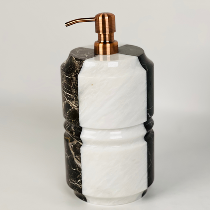 Grooved Duo Tone Soap Dispenser