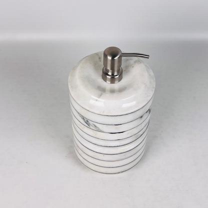 Grooved Pinstripe Soap Dispenser