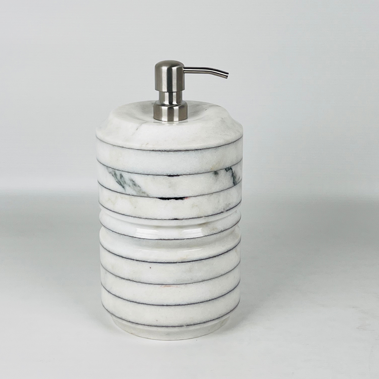 Grooved Pinstripe Soap Dispenser