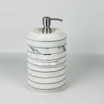 Grooved Pinstripe Soap Dispenser