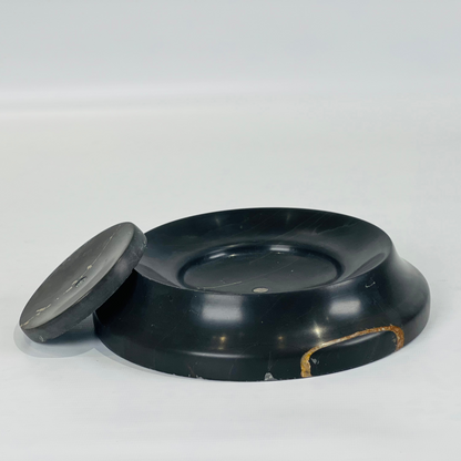 Lidded Soap Dish - Black