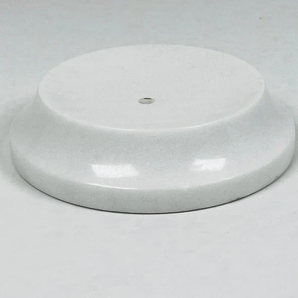 Crater White Soap Dish