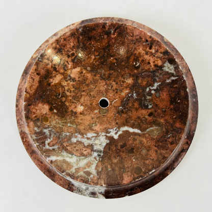 Crater Soap Dish - Burgundy