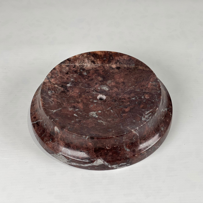 Crater Soap Dish - Burgundy