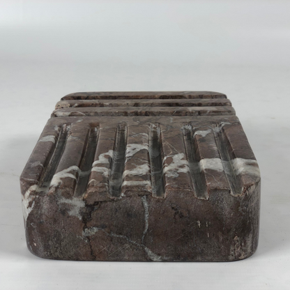 Rectangle Soap Dish - Burgundy