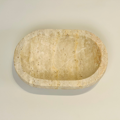 Desert Stone Dish - Travertine