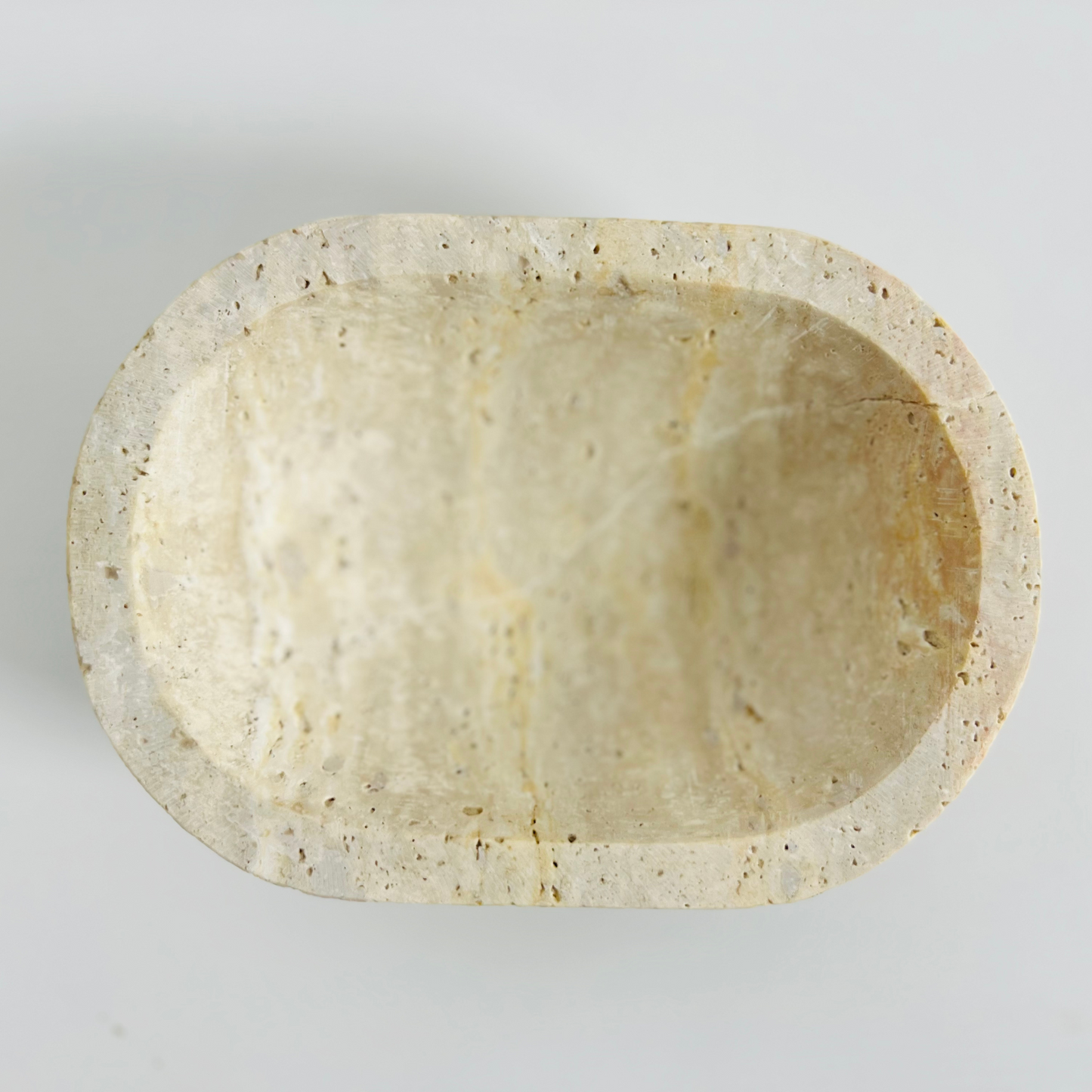 Desert Stone Dish - Travertine