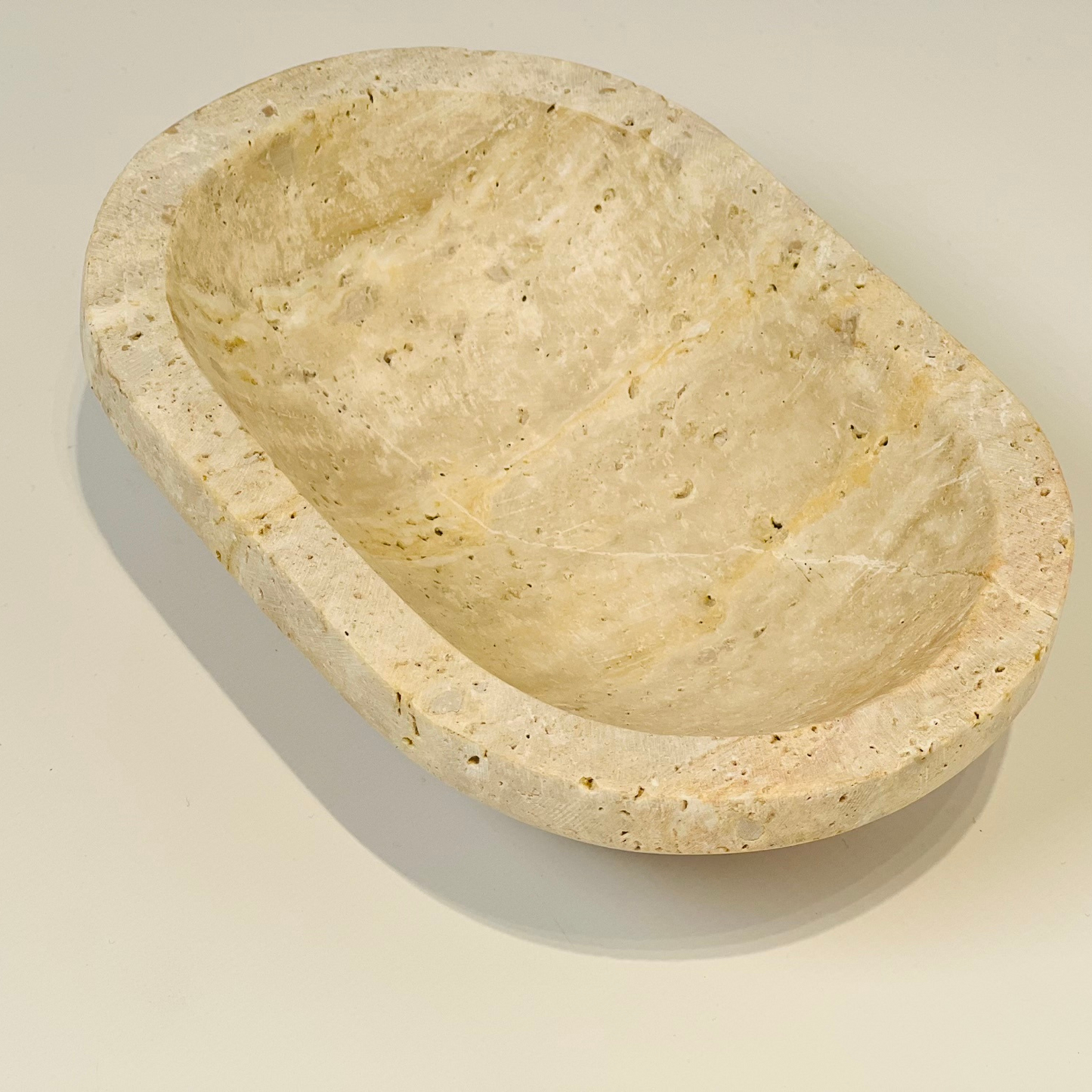 Desert Stone Dish - Travertine