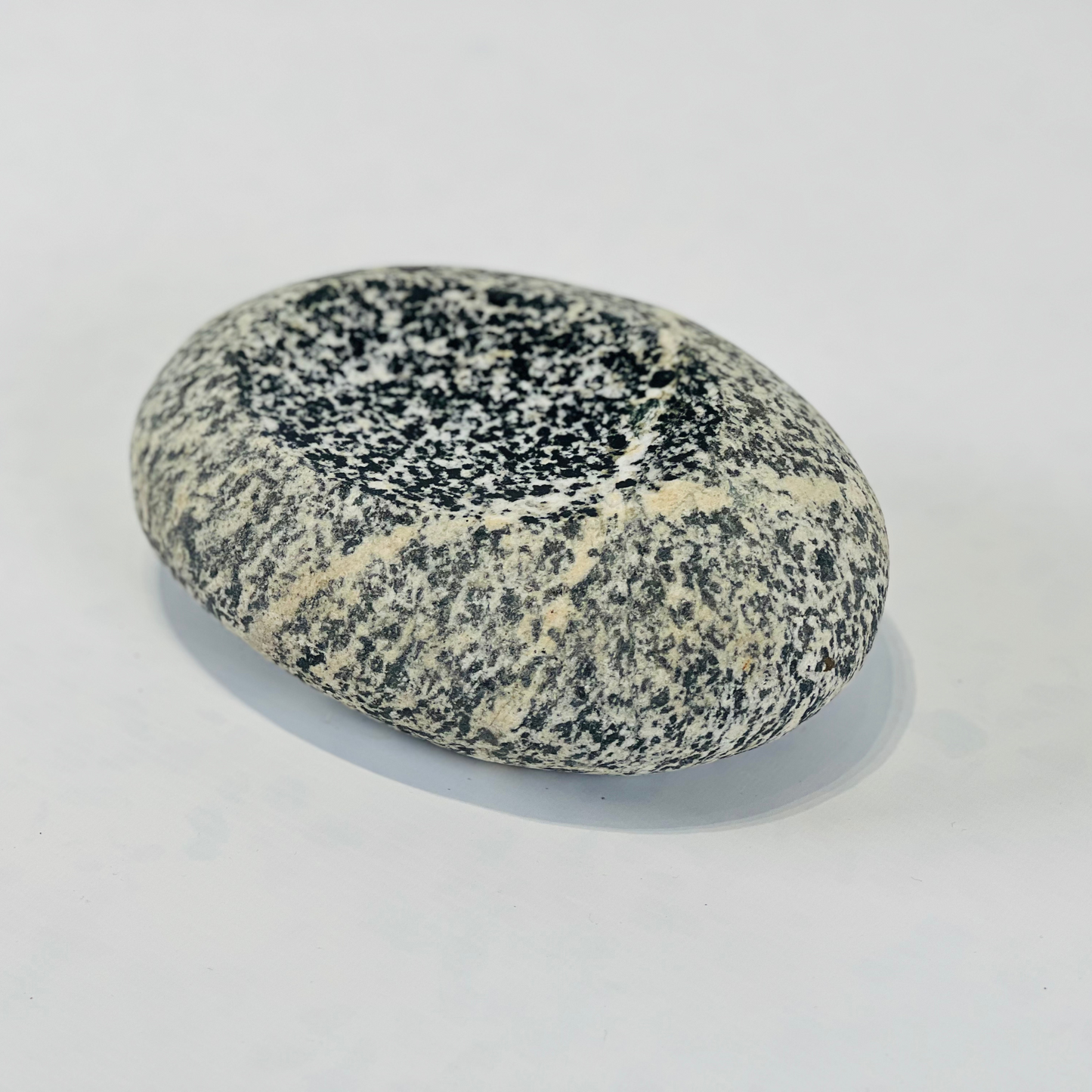 White Dotted Soap Dish - Riverstone