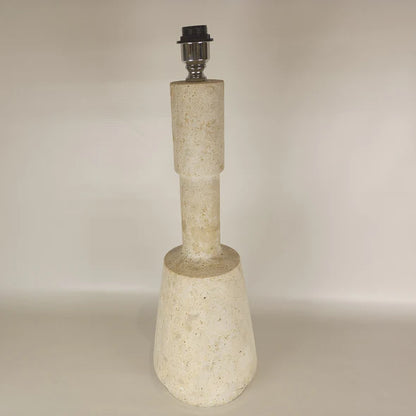 Bell Table Lamp - Travertine