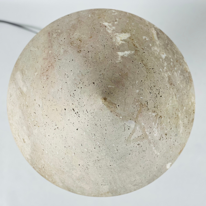Cone-head Table Lamp - Travertine