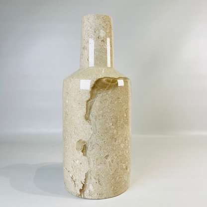 Bottled Vase - Beige