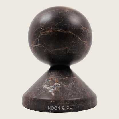 Knob Candle Stand  - Black