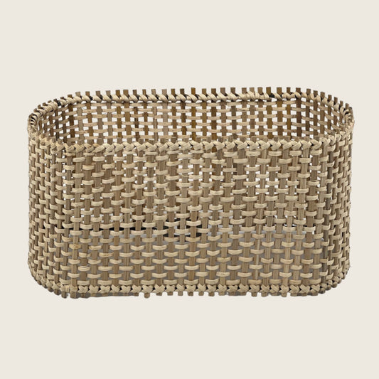 Oval Cane Weave Lamp Shade