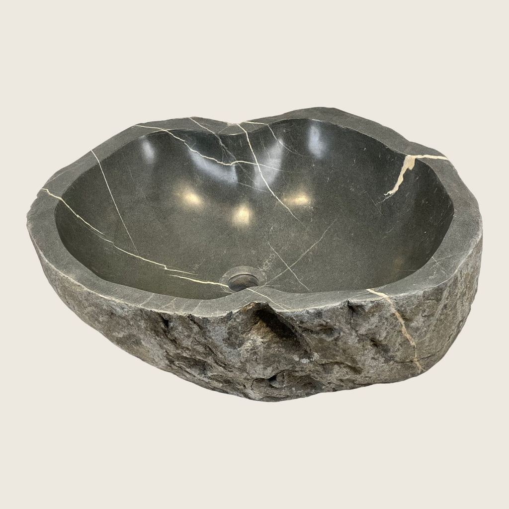 Amber & Grey River Stone Sink