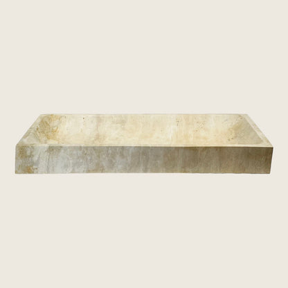 Rectangular Basin - Beige