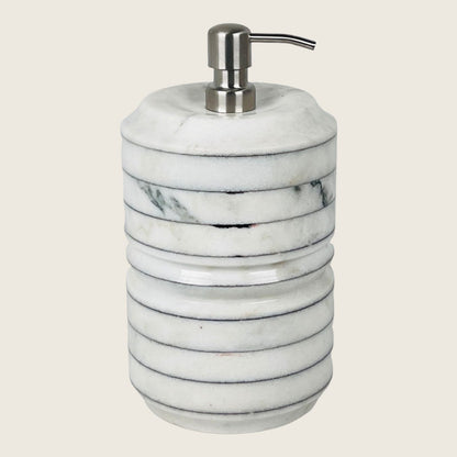 Grooved Pinstripe Soap Dispenser