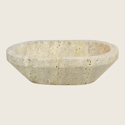 Desert Stone Dish - Travertine