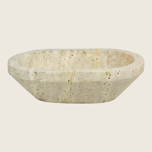 Desert Stone Dish - Travertine