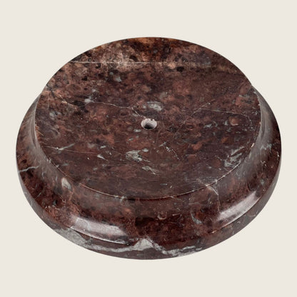 Crater Soap Dish - Burgundy
