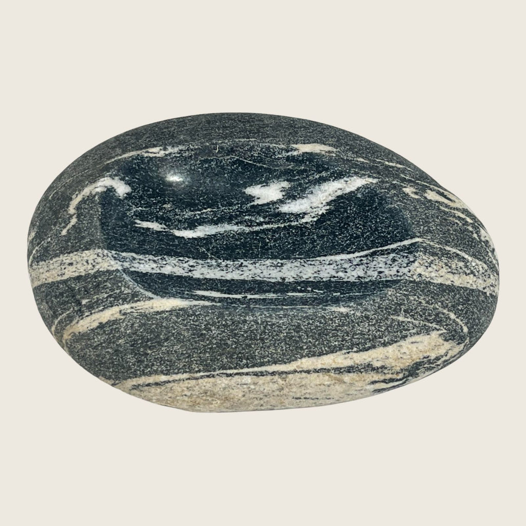 River Stone Streaked Soap Dish