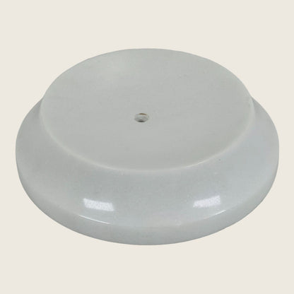 Crater Soap Dish - White