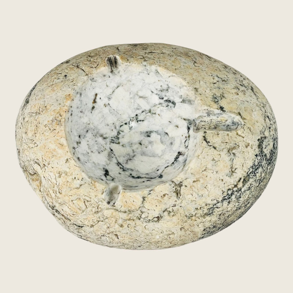 River Stone Light Beige Ash Tray