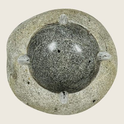 Black Dotted Ash Tray - Riverstone
