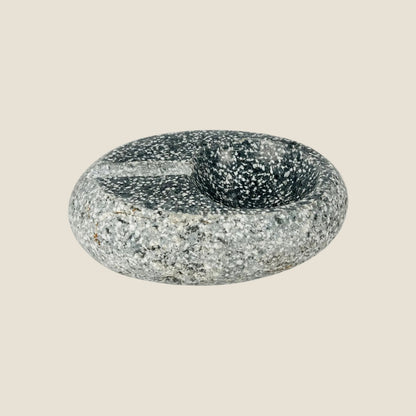 Salt & Pepper Ash Tray - River Stone