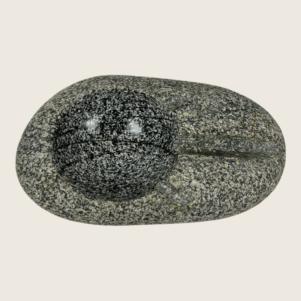 River Stone Grey Pepper Cigar Ash Tray