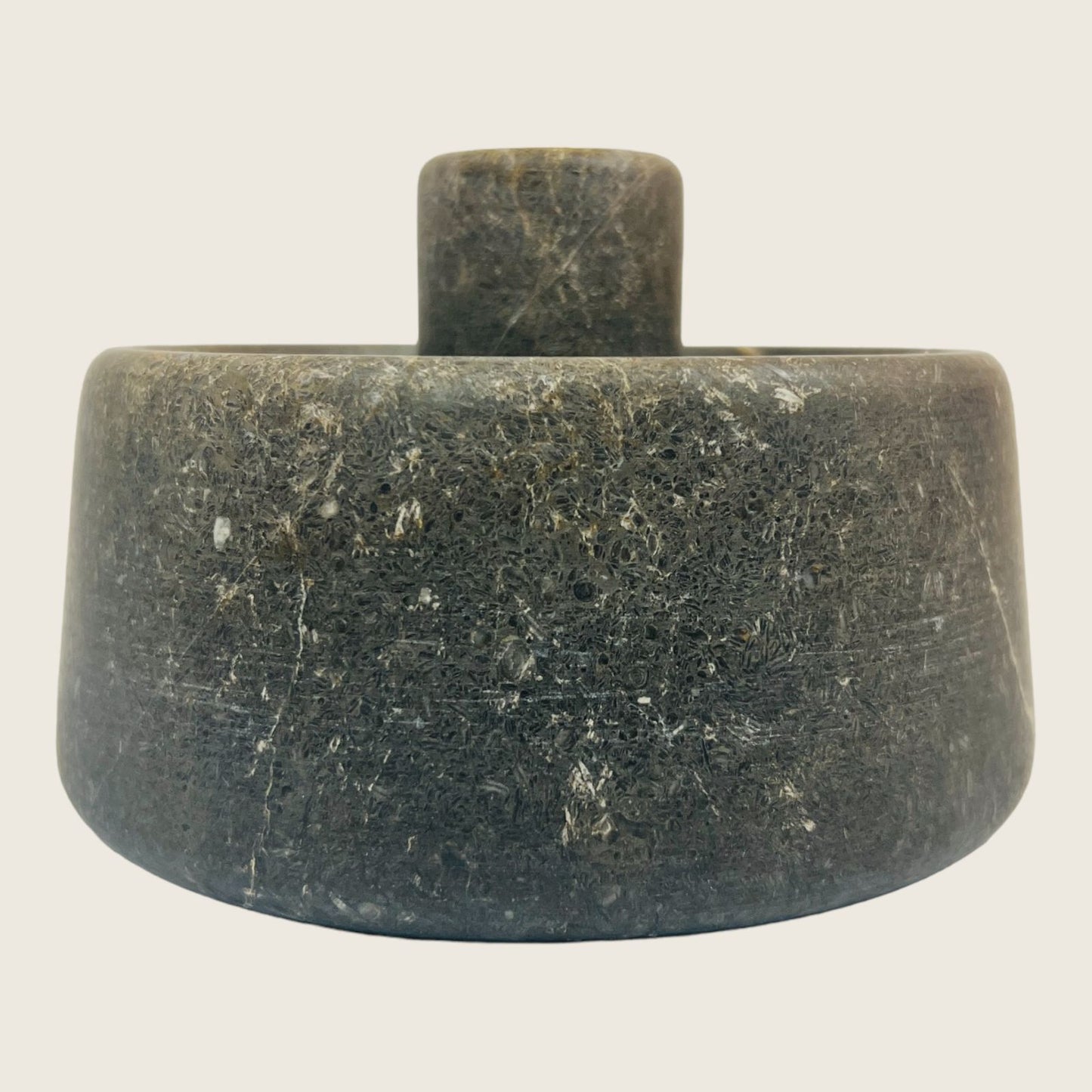 Bowl Candle Stand - Black