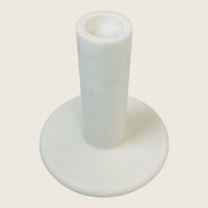 Pin Candle Stand - White