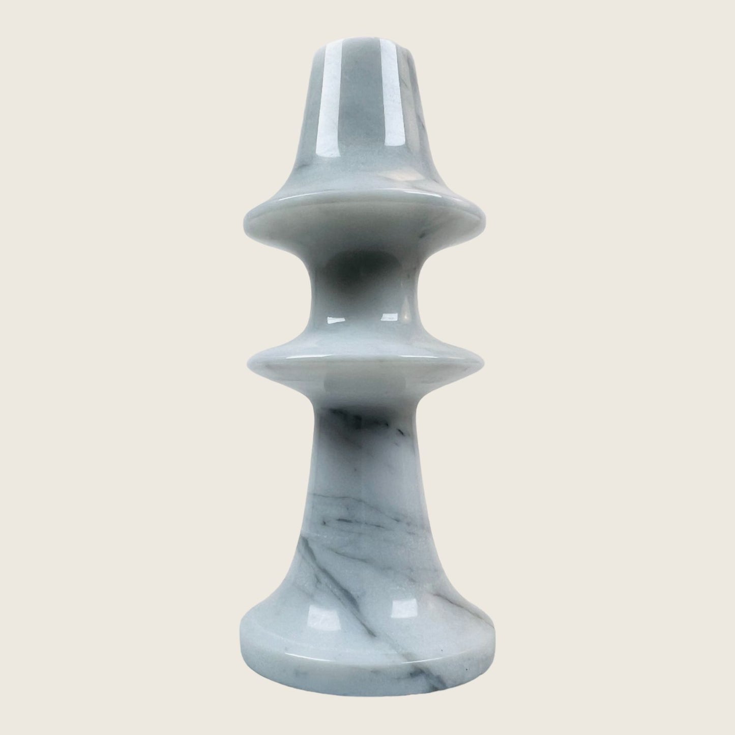 Ringed Mushrom Candle Stand - Small