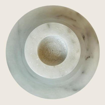 Ringed Mushrom Candle Stand - Small