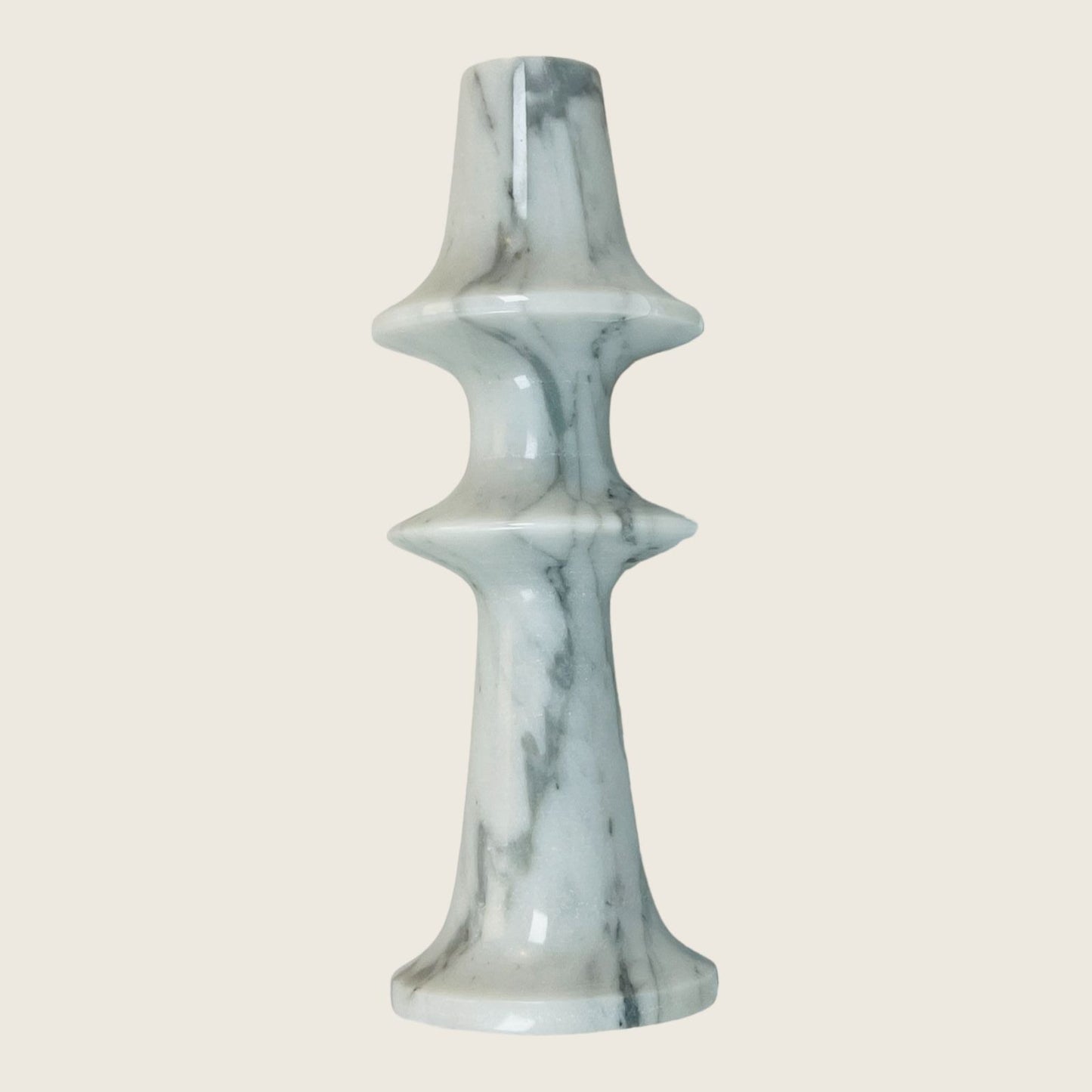 Ringed Mushrom Candle Stand - Medium