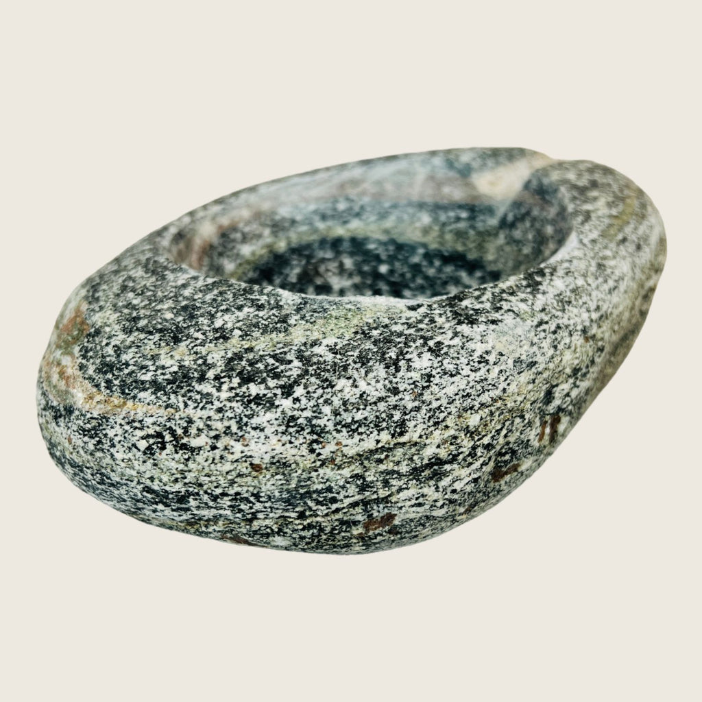 River Stone Salt Spotted Ash Tray