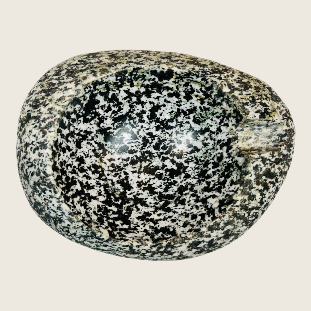 River Stone White Speckled Ash Tray